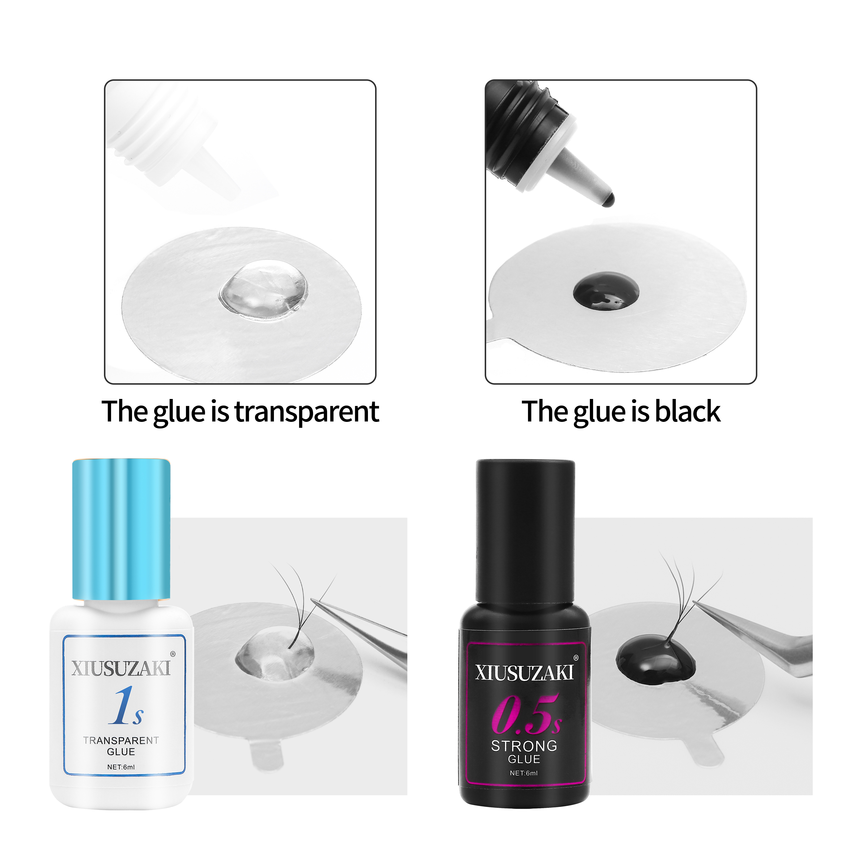 false eyelash glue