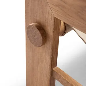 MUMU nuovo Design in stile moderno mobili da giardino impilabili in tela da pranzo sedie con struttura in legno massello di quercia bianca