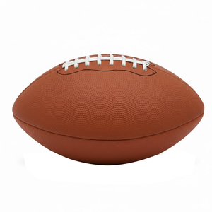 Ballons de football américain professionnels personnalisés pour l'entraînement et la pratique, taille sur mesure, chambre à air en butyl légère, équipement durable à adhérence optimale - Product Image 2