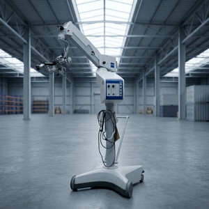 <span class=keywords><strong>Microscope</strong></span> <span class=keywords><strong>chirurgical</strong></span> d'occasion Carl <span class=keywords><strong>Zeiss</strong></span> S8 avec clarté optique élevée, anneau de mise au point fluide et support d'affichage externe - Product Image 2