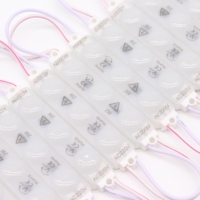 Module LED haute puissance super lumineux à injection SMD 2835, étanche IP67, 3 LED, 2W, AC 110V 220V, pour enseignes publicitaires