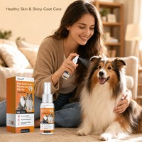 Nouveau Spray Anti-Pelliculaire Graci pour Animaux 60ml Biotine Aloès Oméga Vitamine E Soin Peau et Pelage Chien Chat Vente en Gros OEM ODM