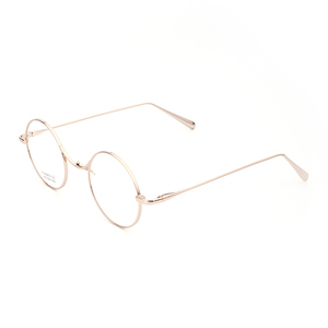 Lunettes de luxe à monture métallique pour femmes, vente en gros, de bonne qualité, rondes - Product Image 6