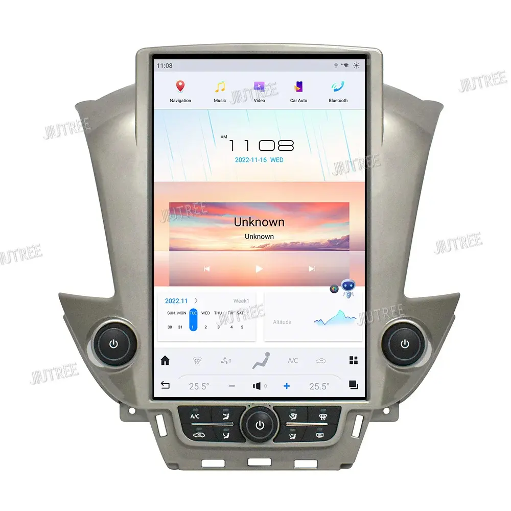 14.6 Inch Android 11 Cho Chevrolet Silverado GMC Sierra 2013 2020 Xe Đài Phát Thanh Đa Phương Tiện Tự Động Stereo Video Player GPS Đơn Vị Đầu