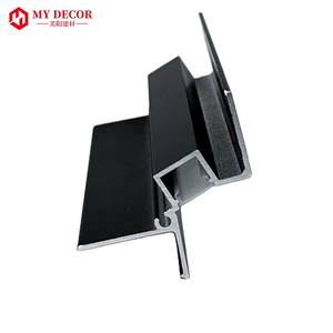 Profilé en aluminium extrudé moderne pour décoration de plafond, garniture à joint invisible <span class=keywords><strong>avec</strong></span> <span class=keywords><strong>canal</strong></span> LED - Product Image 4