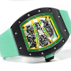 Reloj de Pulsera para Hombre con Superficie de Cristal de Zafiro, Esfera Opcional de Cerámica o Fibra de Carbono, Reloj Mecánico para Fiestas Náuticas, Vacaciones de Alta Gama - Product Image 3