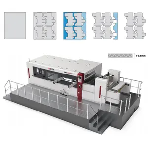 Macchina fustellatrice semiautomatica di vendita calda MWB1450 macchina da taglio da rotolo a foglio e goffratrice per artigianato di carta