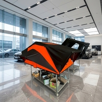 Carpas para Automóviles de Fabricantes OEM para Campamentos al Aire Libre, Carpas Inflables para 3-4 Personas con Aislamiento Ligero y Techo Suave