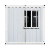 Construction rapide Maison Préfabriquée 20ft Modulaire Conteneur Pliant Maison Camping Pliable Petit Petit Conteneur Maison Bureau À Domicile
