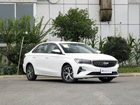 Meilleures ventes 2027 pour Emgrand up 1.5L CVT Deluxe Compact Sedan Écran 12.3 pouces Euro VI Pneus R16 Sièges Sombres Neuf