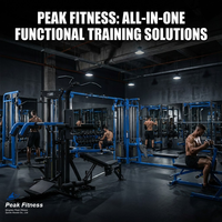 Équipement de fitness commercial, salle de sport multi-stations, équipement sportif 4 postes