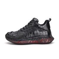 Chaussures décontractées tendance pour hommes, de haute qualité, respirantes, en cuir véritable, pour le printemps et l'hiver, confortables et tendance