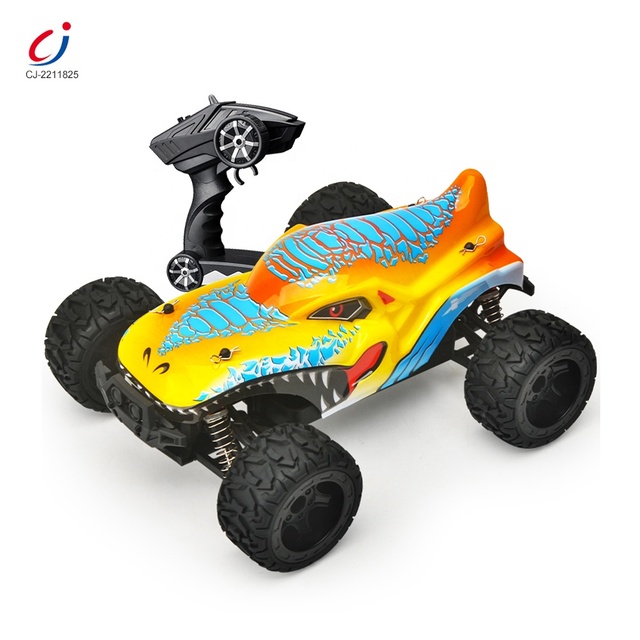 Chengji Best Remote Control Car Toys Children 2.4g 1:16 Scale Rc High Speed 390 Motor Brush Electric Monster Truck