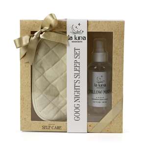 Etiqueta privada Natural Relax Sleep Pillow Spray Aromaterapia Almohada Mist Gift Set con antifaz - Product Image 5