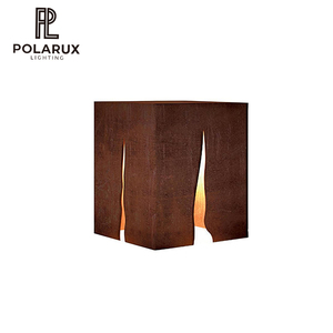 Lámpara de Jardín Moderna para Exteriores, Metálica, Impermeable IP65, para Villa, Patio, Estilo Industrial Retro, Arquitectónica, Tipo Cubo - Product Image 1