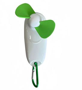 พัดลมคาราบิเนอร์ปีนเขาแบบพกพาพิมพ์ด้วยมือขนาดเล็กพร้อมไฟฉาย LED สำหรับใช้ในยานยนต์และของขวัญต้อนรับ - Product Image 3