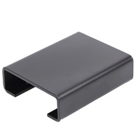 Support d'emboutissage en aluminium et acier inoxydable, personnalisable, avec revêtement en poudre noire |   Support de montage pour luminaires LED intérieur/extérieur