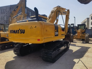 Equipo pesado de 20 toneladas, excavadoras usadas Komatsu PC200-7, excavadora hidráulica de cadenas Komatsu 200 de segunda mano en venta - Product Image 6