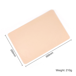 Feuille d'entraînement en silicone vierge 30x20cm pour la pratique du tatouage, idéale pour les débutants et les artistes - Product Image 6