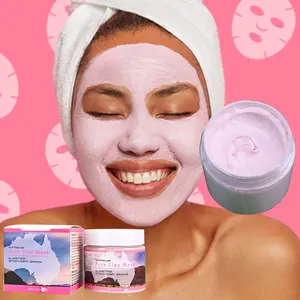 Améliore la peau lumineuse sans taches, affine les Pores, exfoliant, éclaircissant, masque d'argile Rose Rose