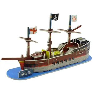 Viking Model 3D Paper Puzzle Cheap Toys Promotional Gifts