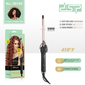 Rizador de Pelo Profesional Dsp de 1.5 Pulgadas con Calor Ajustable, Estilizador de Salón para Rizos Grandes y Flequillos - Product Image 5