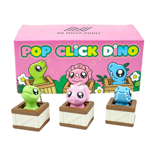 Portachiavi con uovo di dinosauro personalizzato all'ingrosso, giocattolo sensoriale portatile a forma di dinosauro, regalo per bambini - Product Image 1