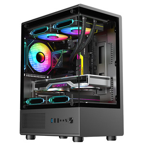 Boîtier PC <span class=keywords><strong>Gamer</strong></span> Moderne 2026 le Plus Vendu, Personnalisable, USB 3.0, Châssis ATX pour Ordinateur de Bureau, Idéal pour le Gaming et les Applications Professionnelles - Product Image 3