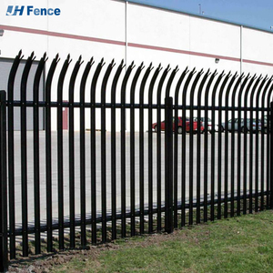 Panneau de clôture en acier moderne de 1,5 m de haut, facile à assembler, barrière de haute sécurité pour les commerces et les résidences - Product Image 2