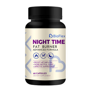 Natürliche Schlankheitspillen mit Extrakt aus Weißen Kidneybohnen und Grünen Kaffeebohnen, Nächtliche Fatburner-Kapseln zur Gewichtsreduktion - Product Image 1