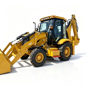 รถตักแบคโฮ CAT 428F มือสอง น้ำหนัก 7.7 ตัน ขับเคลื่อน 4 ล้อ พร้อมเครื่องยนต์ CAT C4.4 แท้ สำหรับงานบำรุงรักษาถนน - Product Image 1