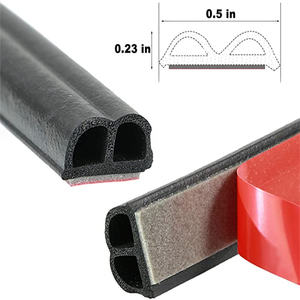 D b p z סוגי רכב גומי רצועת רצועת דלת רכב עם בידוד קול ודבק לרכב - Product Image 4