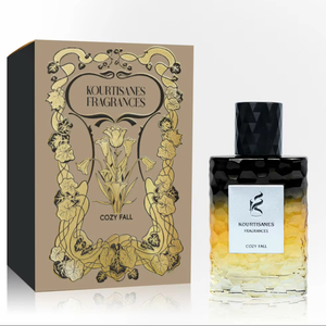 Kourtisanes – Eau de Parfum Florale Orientale pour Femme, Style Français, Vaporisateur Boisé, Parfum Confortable Automne Rose Cèdre Vanille - Product Image 1