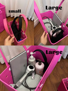 Sac de plage en EVA de haute qualité, grand, ouvert, impression de logo personnalisée pour femmes, <span class=keywords><strong>camping</strong></span> en plein air, shopping, sac à bandoulière, sac de plage - Product Image 5