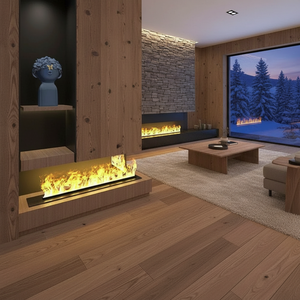Chimeneas Eléctricas de Vapor de Agua de 80cm y 120cm, Fácil Instalación - Product Image 3