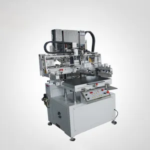 Auto adhesivo pegatina serigrafía máquina de impresión
