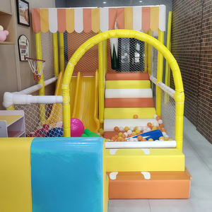 Compact Kids Indoor Playground Equipment for Children with Soft <b>Small</b> <b>Slide</b> and Ball Pit for Home or <b>Small</b> Play Centers - Product Image 5