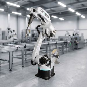 Machine de soudage automatique avec commande par télécommande pour pièces en acier allié et en tôle, bras robotisé de soudage CNC industriel à 6 axes - Product Image 4