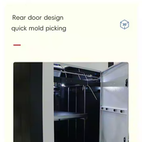 Structure en tôle monobloc entièrement fermée professionnelle imprimante 3D FDM industrielle de qualité automatique supportant le matériau PLA