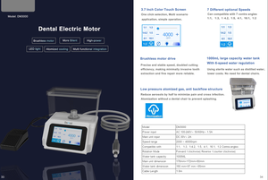 Micromoteur dentaire électrique sans balais avec alimentation en eau, pièce à main LED dentaire, fourni par l'usine - Product Image 2