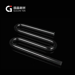 Rõ ràng xoắn ốc ống thủy tinh thạch anh hợp nhất silica ngưng cuộn dây Helix ống cho ngành công nghiệp hóa chất - Product Image 6