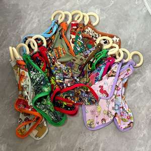 Kotak misteri Bamboo Lovey penangkap air liur antibakteri Lovey bambu kotak makan bayi alami tahan noda - Product Image 5