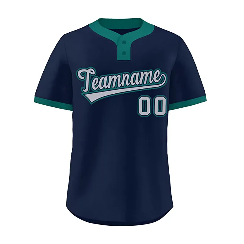 Hot Selling Custom Design Baseball Shirts V Neck Men Pullover Baseball Jersey