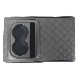 Chezhifu - Reposabrazos Acolchado de Cuero para Coche con Soporte para Codo y Portavasos, Modelo AC-2117A, Ajuste Estándar - Product Image 4