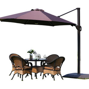 Venta al por mayor sombrilla café sombrilla restaurante al aire libre sombra para comedor <span class=keywords><strong>Patio</strong></span> sombrillas y Bases envío rápido Sonnenschirm - Product Image 6