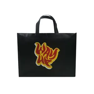 Wholesale Eco Friendly Ecological Tote Bags with Inspirational Quotes Organic Produce Cheap Non Woven Reusable Shopping Bags