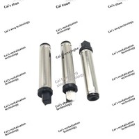 ZX 35135 Prise d'alimentation à fourche, connecteur DC étanche à âme en cuivre, argent/noir, pour appareils électroménagers