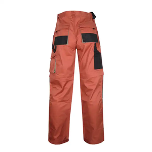 Pantaloni Cargo a prova di acido personalizzati diretti in fabbrica da uomo che perforano meccanico officina industriale Auto riparatori pantaloni da lavoro Multi tasche - Product Image 2