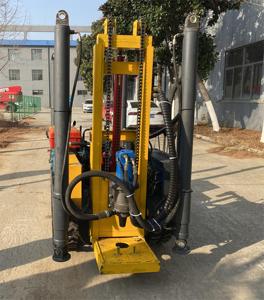 <span class=keywords><strong>Hongrun</strong></span> độ sâu tối đa 100m DIESEL nhiên liệu thủy lực Crawler Loại lỗ khoan giếng khoan nước máy khoan - Product Image 3