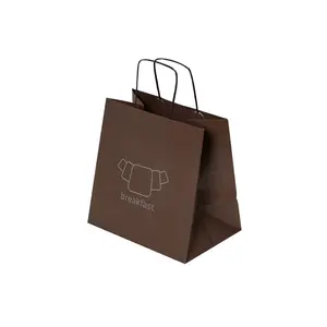 도매 사용자 정의 인쇄 다채로운 크래프트 종이 백 브라운 크래프트 종이 가방 선물 인쇄 크래프트 가방